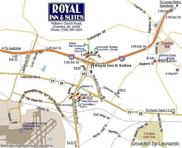 Royal Inn And Suites Charlotte Airport Екстер'єр фото